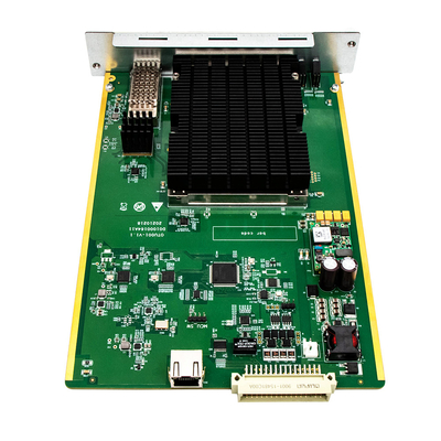 100G Coherent OTU Card QSFP28 to DWDM CFP DCO OEO Board C Band 50GHz