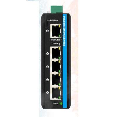 5 Port Gigabit WEB Managed Switch 100/1000M Network Switch RSTP 802.1Q IP40 Rated CE