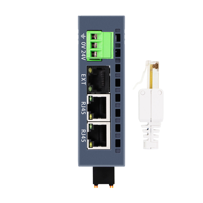 Modbus-TCP I/O Coupler Remote Distributed I/O Module 3 RJ45 24VDC Power Supply IP20 16DI 16DO