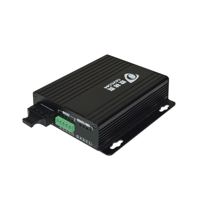 Industrial DIN-Rail RS485 RS422 RS485 Serial Data To Fiber Converter Fiber Optic Modem