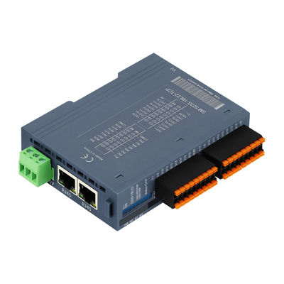 16 Port TCP/IP Modbus I/O Slave Module NPN And PNP Supported DI DO DIN Mounted