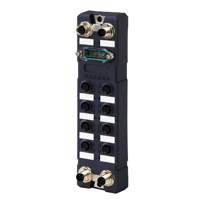 Robust IP67 Waterproof 8 Port Gigabit Industrial Ethernet Switch Managed M12 Railway Ethernet Switch