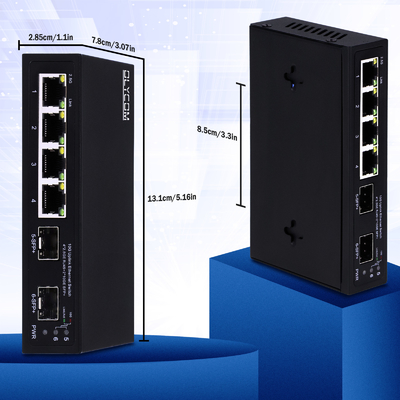 10g Ethernet Switch Unmanaged 4 Port 2.5G Ethernet Switch With 10G SFP+ Ports