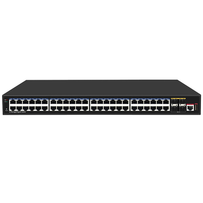 48 Port Gigabit L3 Managed Network Switch With 10G Fiber Uplinks Realtek Based
