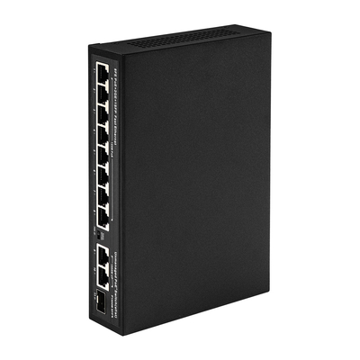 Extended Range 8-Port PoE Switch 10/100M with 120W/150W Consumption and 250m Coverage