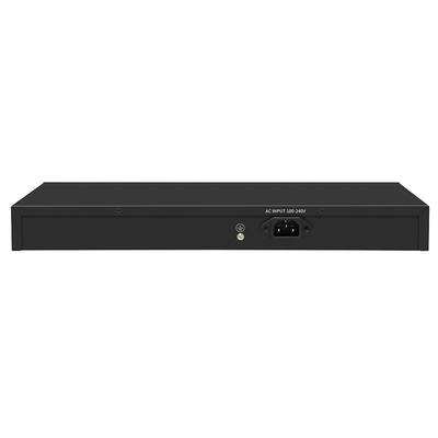 24 Port Gigabit Managed Switch With 1G Fiber Uplink Layer 2 Managed Commercial Grade