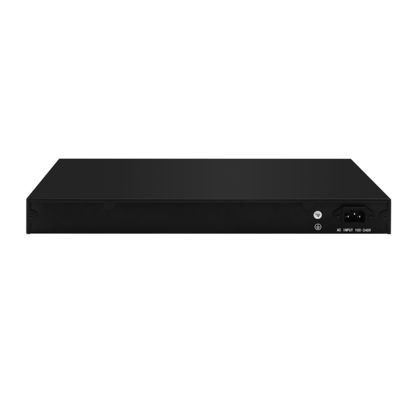 24 Port 2.5G PoE Managed Switch 10G Fiber Uplink L3 Layer 400W Budget AC Input CE