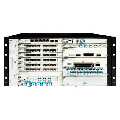 19" 5U OTN DWDM Transmission Equipment System with EDFA AWG Configurable Cards