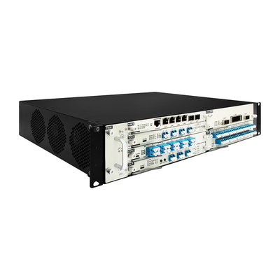 19" 2U DWDM Optical Transmission System with EDFA OTU DCM Card Wdm Transmission System