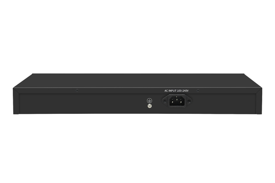 16 Port Gigabit Ethernet Switch Af/at Poe Switch AC 100-240V Power Input