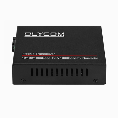 Fast Ethernet Fiber Optic Ethernet Converter 10/100M Single-Mode Bi-Directional Transceiver SC to RJ45 20km