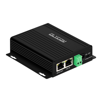 Gigabit 30W PoE Splitter with Switchable DC12V/24V Output for Security Cameras, Wireless AP, Access Control Systems.
