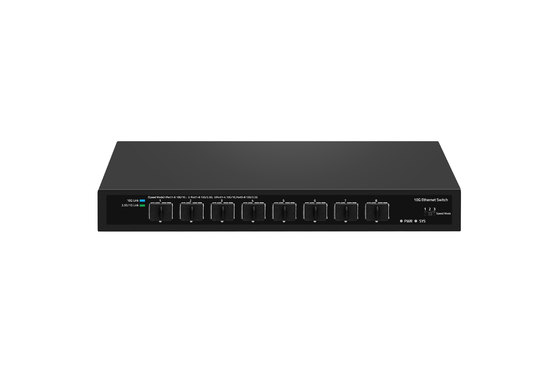 10G SFP+ Fiber Switch 8*10G SFP+ Fiber Ports Support 1.25G/2.5G/10G