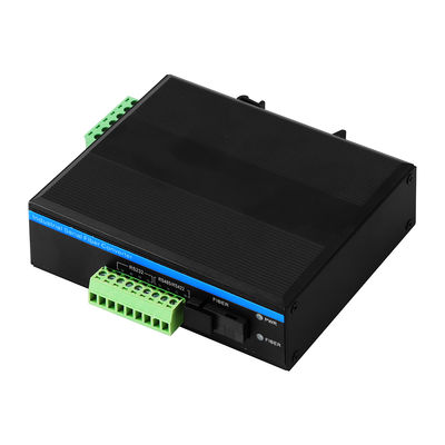 Industrial Optcial Converter RS485 RS422 RS485 Serial to Fiber Media Converter Fiber Optic Modem