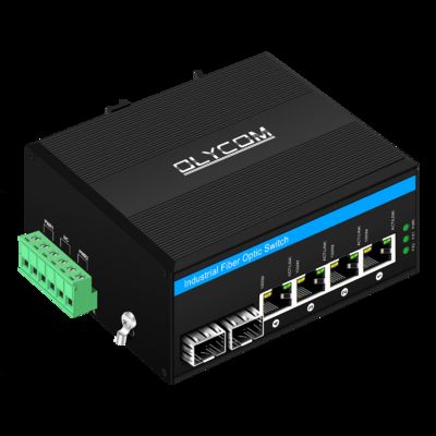 6 Port Solar Poe Switch DC12-48V Input 120w Industrial Ethernet Switch for solar power/Trunk/VoIP system/CCTV security system