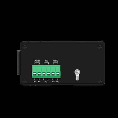 Olycom Solar PoE Switch 4 Port DIN Rail Gigabit Unmanaged DC24V Input