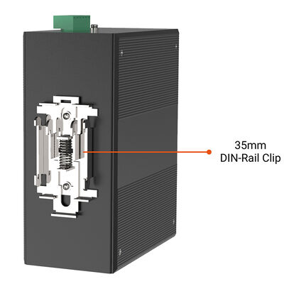 8-Port Serial Over Ethernet Industrial PoE Switch Gigabit Network L2+ ERPS Managed CE