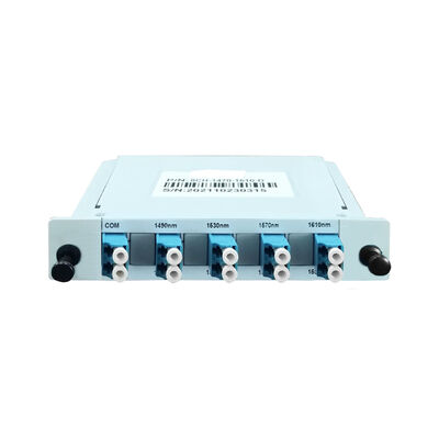 12 Port CWDM Mux DeMux Passive Fiber Optic Multi-Channel For WDM Systems ABS Case
