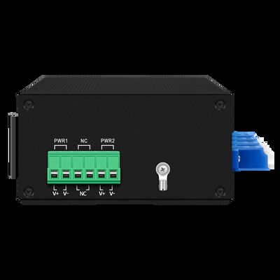 Fiber Optical Bypass Switch with AC/DC Dual Power Input LC/SC Connector and SM/MM Fiber Type for High Reliability