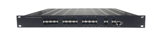 28-PORT 10G MANAGED ETHERNET SWITCH FULL FIBER SLOTS AC DC INPUT FANLESS RACK MOUNTED CE