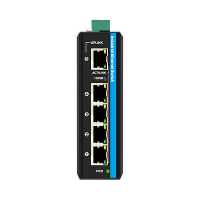 4 Port Voltage Booster PoE Switch DC12-48V Input For Solar Power System