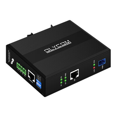 Industrial Gigabit xPON PoE ONU | EPON/GPON Fiber Access Device with DIN Rail Mounting