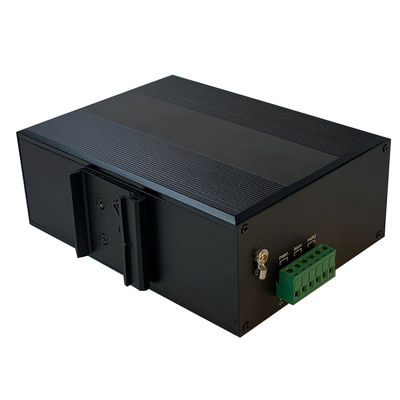 8 Port Industrial Managed PoE Switch 2.5G Fiber Din Rail 240W Support PoE Management