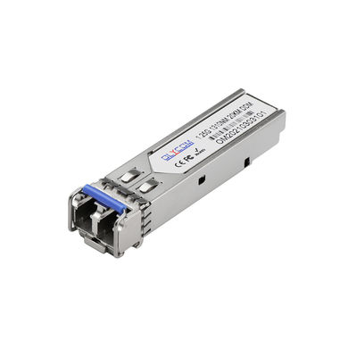 Mini GBIC SFP Module Transceiver 1.25G Singlemode 1310nm LC Connector With DDM