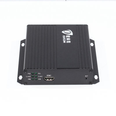 1080P HD DVI Fiber Optic Extender HDMI Extender Over Cat5e 120 Meters CE DC12V