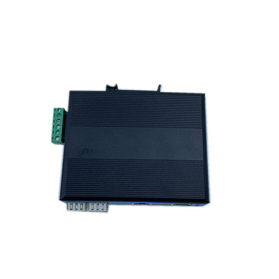4 Port Industrial Network Switch Gigait SFP Fiber Optic Ethernet Unmanaged Din Rail