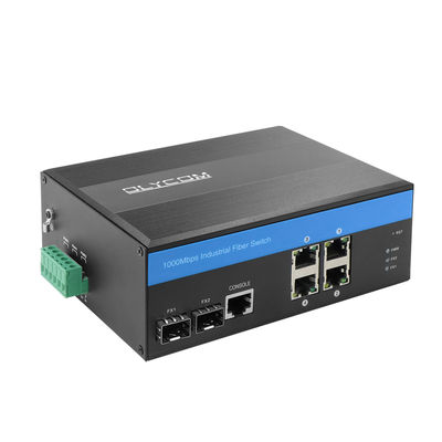 Fanless 4 Port Gigabit Poe Switch , High Poe Smart Managed Switch Outdoor