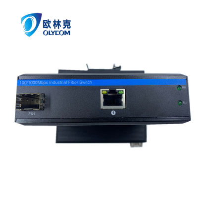 Rugged Media Converter Poe 15.4W 30W 10/100m Fast Ethernet Unmanaged Ce Din Rail
