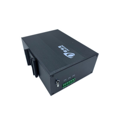 Industrial Grade 2 SFP Port Din Rail Mount Ethernet Switch For Outdoor