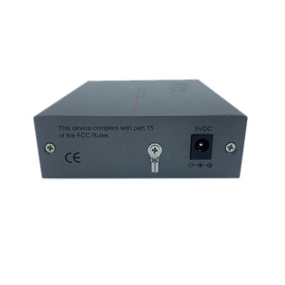 Black Box DC5V1A Fiber Optic Ethernet Media Converter Chassis 128K Buffer Size