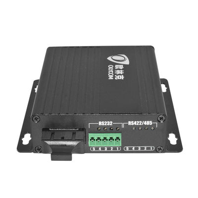 RS232 To Fiber Optic Converter Serial Optical Converter Wall Mount DC12V Input