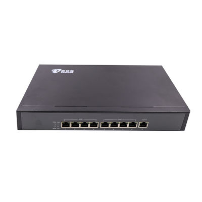 100Mbps IEEE802.3af fiber hub switch , 8 Port Poe Switch With Fiber Uplink