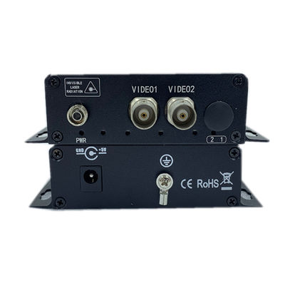 HD 1080P Video Digital Optical Converter 2 Port AHD CVI TVI FC Fiber 20km Single Mode