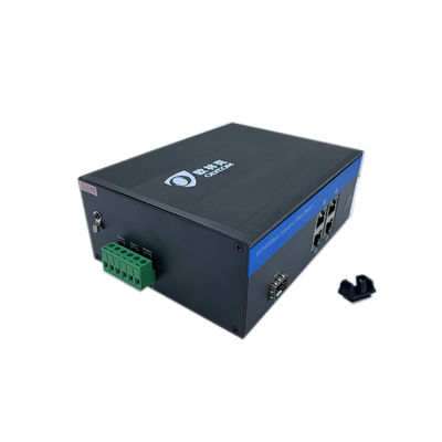 Hub Desktop Mounting 4 Port Industrial Network Switch 10/100Mbps