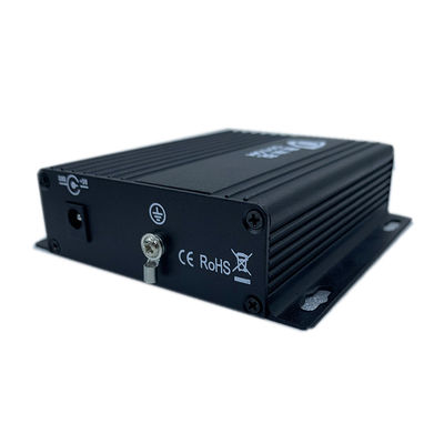 3U Rack 1ch Analog Video Bnc To Fiber Media Converter 5km On Multimode Fiber