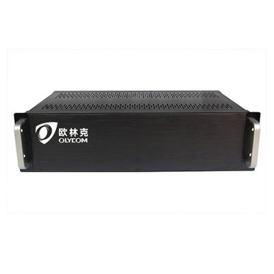 19inch Media Converter Chassis , 3u Rack Mount Chassis For Video Optical Converter