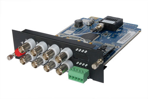 Video Media Converter Chassis 3U Rack For Video Optical Converter Dual Power Input