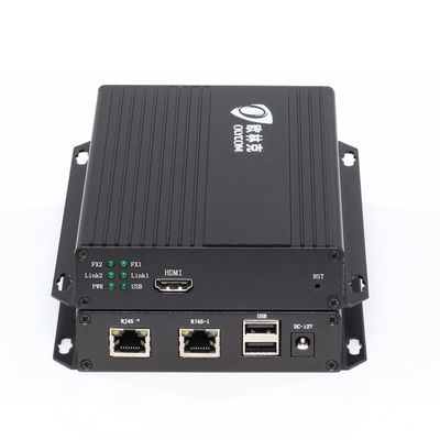 HDMI DVI Video Over Network Extender With USB Ports 100m DC12V CE Listed