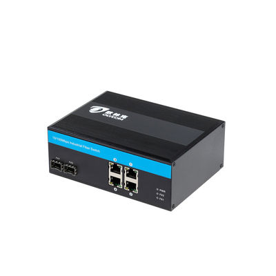 40Gbps Industrial Unmanaged POE Switch 10/100Base SFP Fiber Ports Switch PoE Industrial