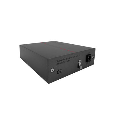850nm Fiber Optic PoE Media Converter Gigabit Network Unmanaged Multimode SFP Cage