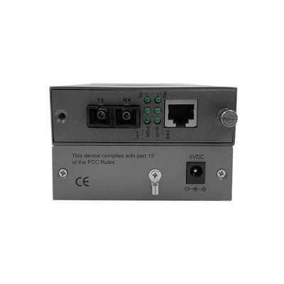 20km Sc Fiber Media Converter , PSE Gigabit Ethernet Converter