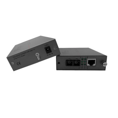 PoE Fiber Media Converter 20KM Megabit 30W Active PoE 48V Output SC Port Unmanaged