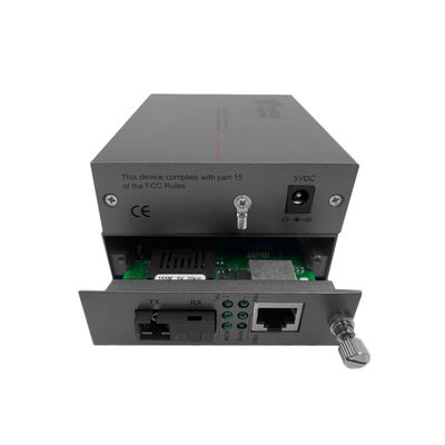 48V1A 2 Port Fiber Media Converter
