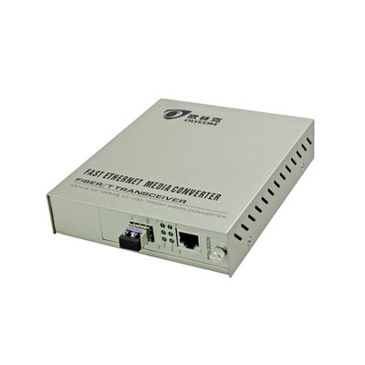 PoE Media Converter SFP Fiber Optical 10/100M Ethernet Unmanaged 30W Budget