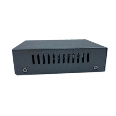 Single Mode LC SFP POE Fiber Media Converter 10/100/1000M For IP Cameras