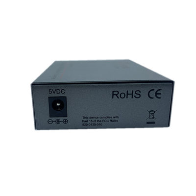 Single Mode LC SFP POE Fiber Media Converter 10/100/1000M For IP Cameras